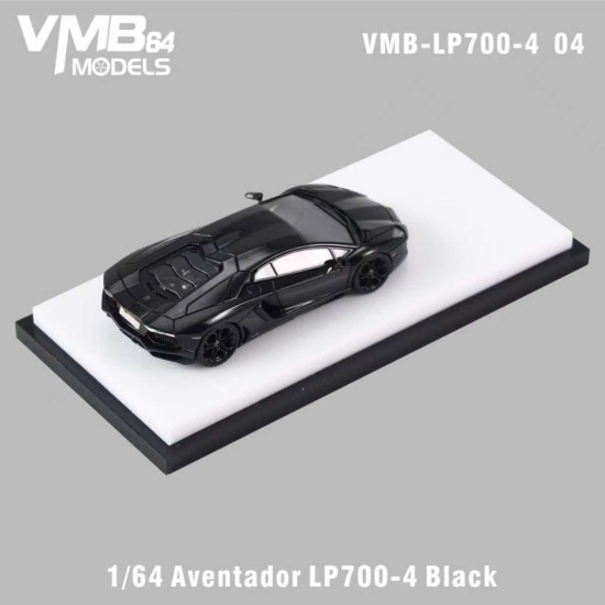 VMB 1/64 Aventador LP700-4 Black