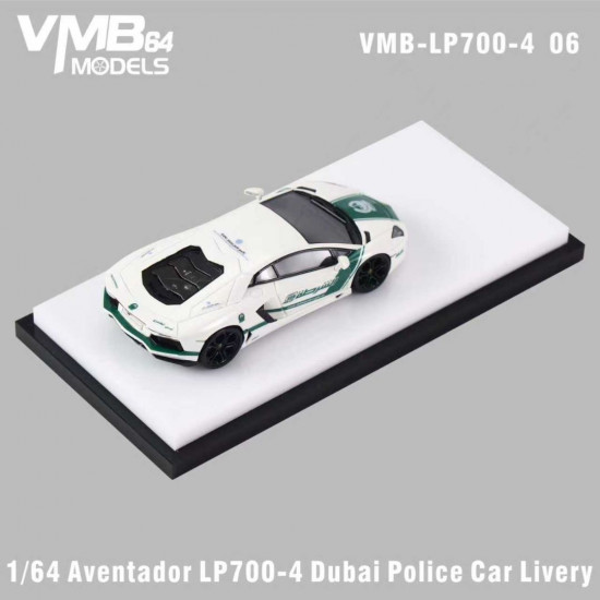 VMB 1/64 Aventador LP700-4 Dubai Police Car Livery