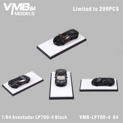 VMB 1/64 Aventador LP700-4 Black
