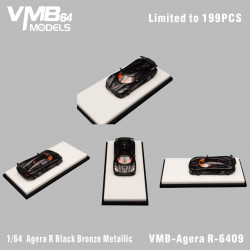 VMB 1/64 Agera R Black Bronze Metallic