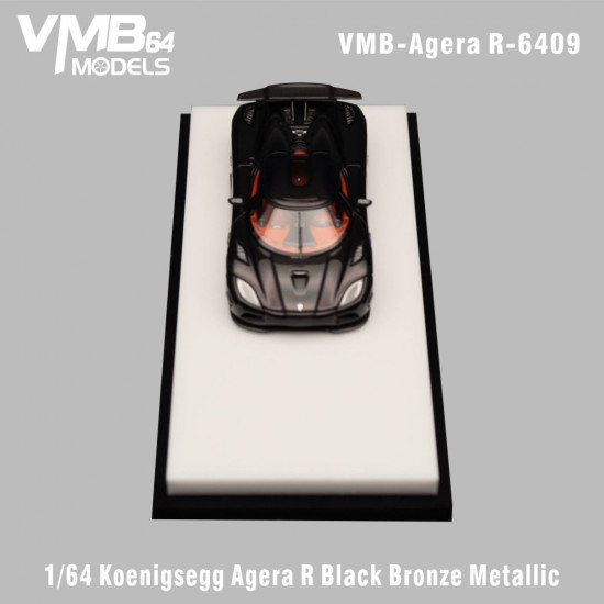 VMB 1/64 Agera R Black Bronze Metallic