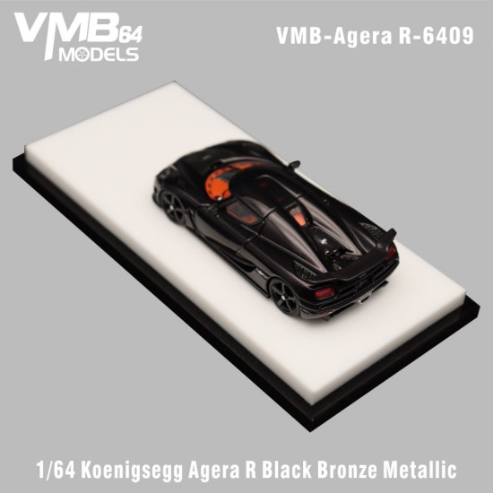 VMB 1/64 Agera R Black Bronze Metallic