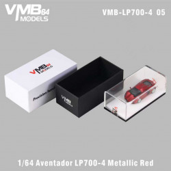 VMB 1/64 Aventador LP700-4 Metallic Red