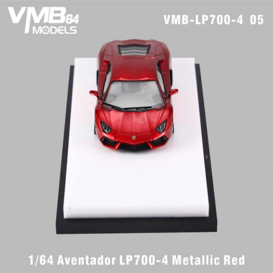 VMB 1/64 Aventador LP700-4 Metallic Red