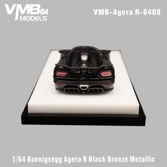 VMB 1/64 Agera R Black Bronze Metallic