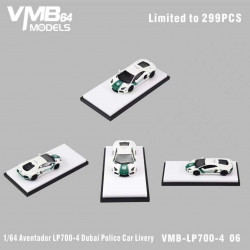 VMB 1/64 Aventador LP700-4 Dubai Police Car Livery