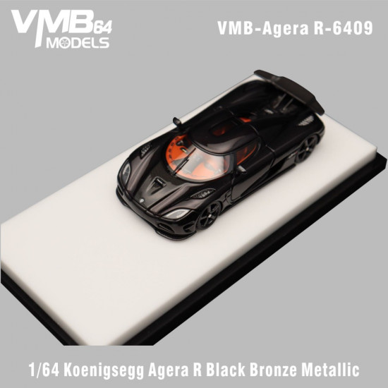 VMB 1/64 Agera R Black Bronze Metallic