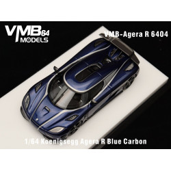 VMB 1/64 Koenigsegg Agera R Blue Carbon