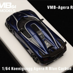 VMB 1/64 Koenigsegg Agera R Blue Carbon