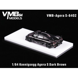 VMB 1/64 Koenigsegg Agera S Dark Brown 