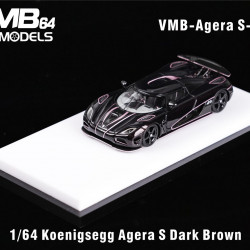 VMB 1/64 Koenigsegg Agera S Dark Brown 