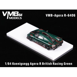 VMB 1/64 Koenigsegg Agera R British Racing Green