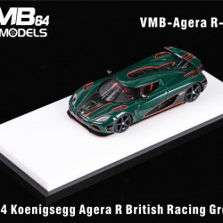 VMB 1/64 Koenigsegg Agera R British Racing Green