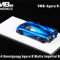 VMB 1/64 Koenigsegg Agera R Matte Imperial Blue