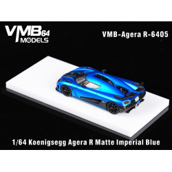 VMB 1/64 Koenigsegg Agera R Matte Imperial Blue
