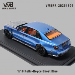VMB 1/18 Rolls-Royce Ghost Blue Carbon Cover