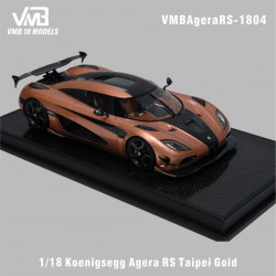 VMB 1/18 Koenigsegg Agera RS  Taipei Gold
