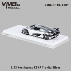 VMB 1/43 Koenigsegg CCXR Trevita Silver