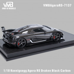 VMB 1/18 Koenigsegg Agera RS Draken Black Carbon