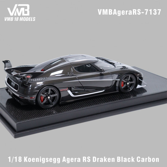 VMB 1/18 Koenigsegg Agera RS Draken Black Carbon