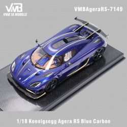 VMB 1/18 Koenigsegg Agera RS Blue Carbon