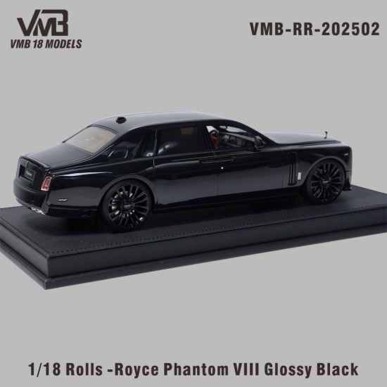 VMB 1/18 Rolls-Royce Phantom Glossy Black