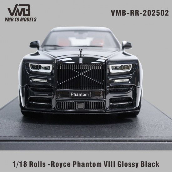 VMB 1/18 Rolls-Royce Phantom Glossy Black
