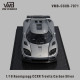VMB 1/18 Koenigsegg CCXR Trevita Silver Carbon with Black Interior