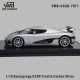 VMB 1/18 Koenigsegg CCXR Trevita Silver Carbon with Black Interior
