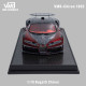 VMB 1/18 Bugatti Chiron Red & Black Two-Tone Carbon