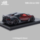 VMB 1/18 Bugatti Chiron Red & Black Two-Tone Carbon