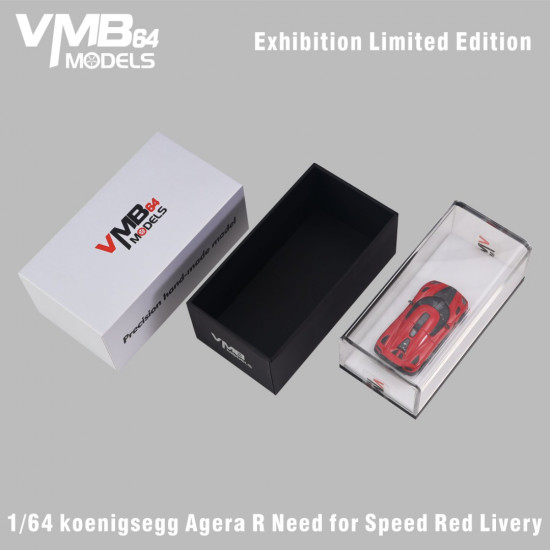 VMB 1/64 Koenigsegg Agera R Need for Speed Red Livery