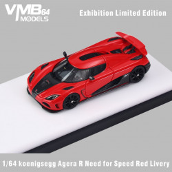 VMB 1/64 Koenigsegg Agera R Need for Speed Red Livery