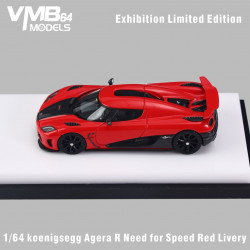 VMB 1/64 Koenigsegg Agera R Need for Speed Red Livery