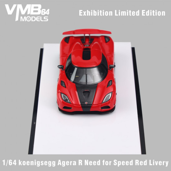 VMB 1/64 Koenigsegg Agera R Need for Speed Red Livery