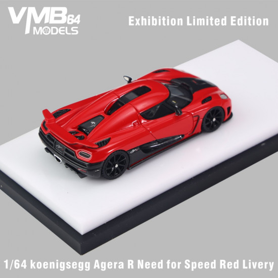 VMB 1/64 Koenigsegg Agera R Need for Speed Red Livery
