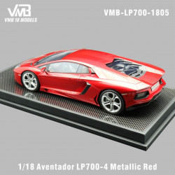 VMB 1/18 Lamborghini AventadorLP700-4 Metallic Red