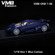 VMB 1/18 Koenigsegg One:1(Blue Carbon+Blue stripe）
