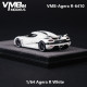  VMB 1/64 Agera R White Blue Latte Art