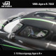 VMB 1/18 Koenigsegg Agera R+ Full Carbon Green Stripe