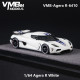  VMB 1/64 Agera R White Blue Latte Art