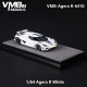  VMB 1/64 Agera R White Blue Latte Art