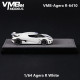  VMB 1/64 Agera R White Blue Latte Art