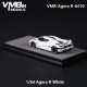  VMB 1/64 Agera R White Blue Latte Art