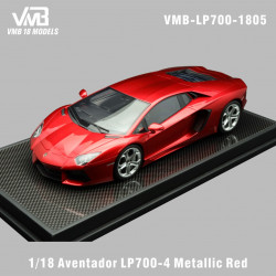 VMB 1/18 Lamborghini AventadorLP700-4 Metallic Red